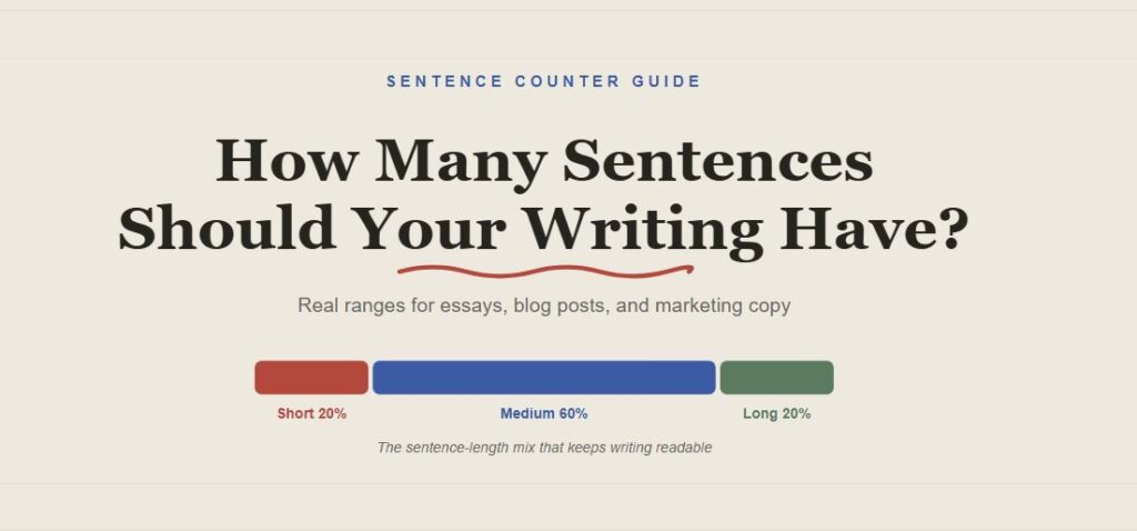 How Many Sentences Should an Essay or Article Have.